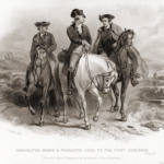Founders Washington, Henry and Pendleton Travel to the First Congress